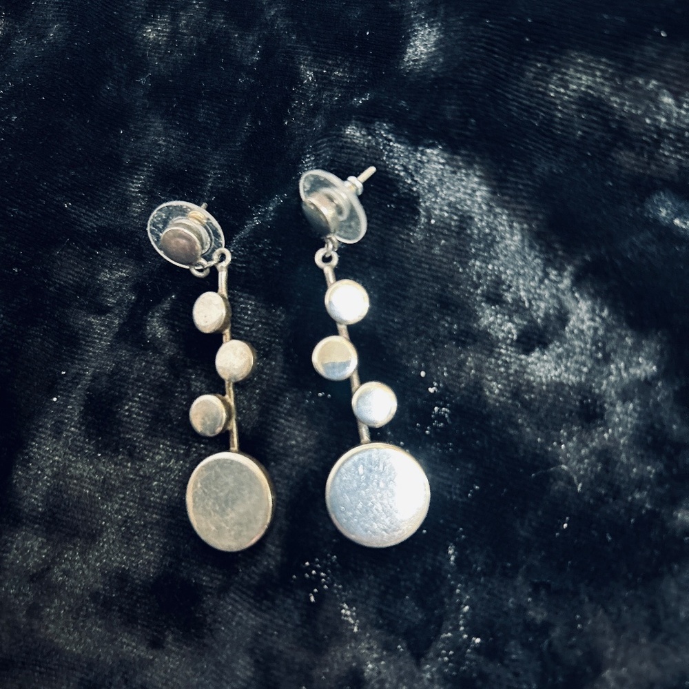 Solid Silver Earrings - image 4